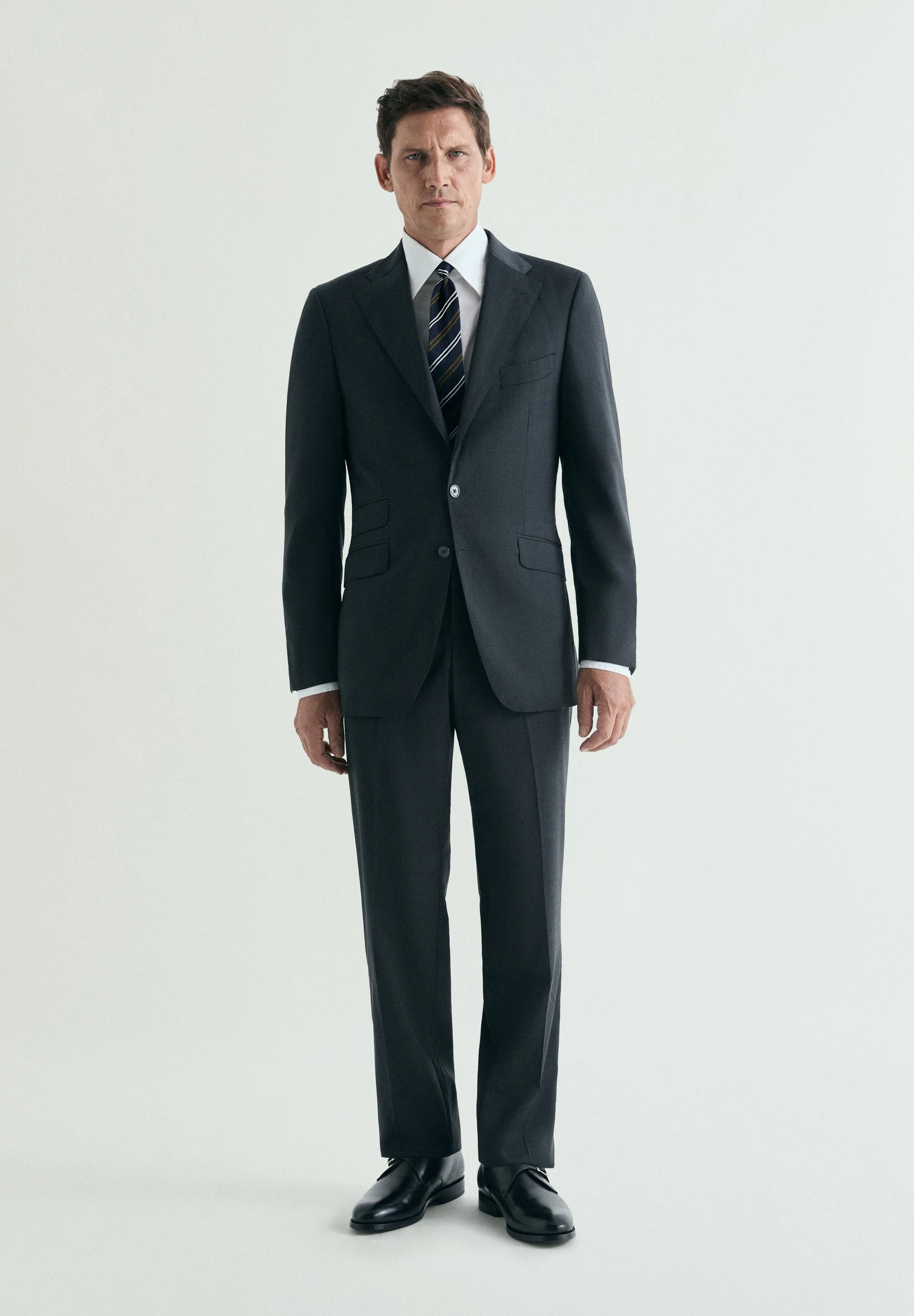 ZIGNONE COLD WOOL SUIT BLAZER - Image 2