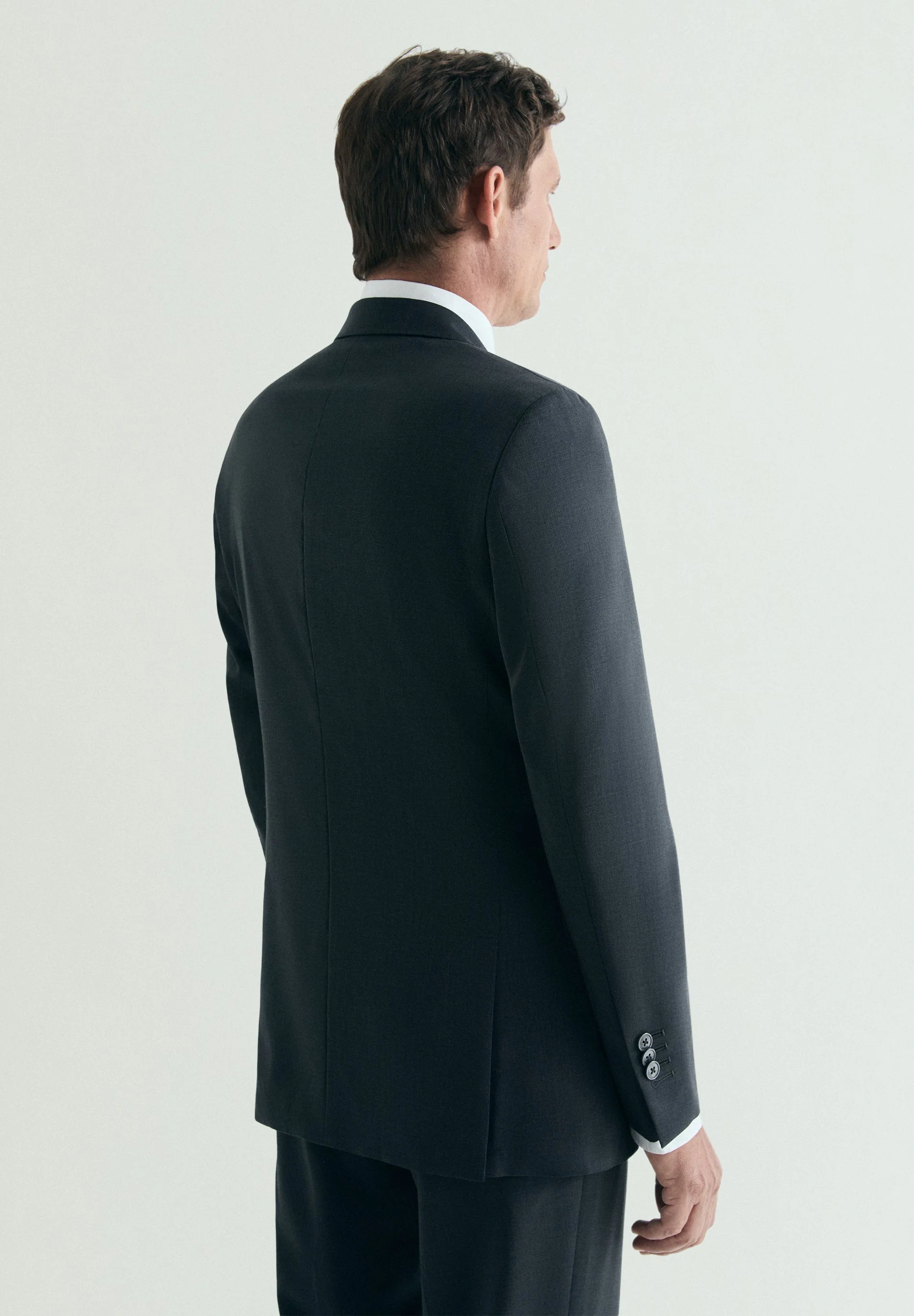ZIGNONE COLD WOOL SUIT BLAZER - Image 5