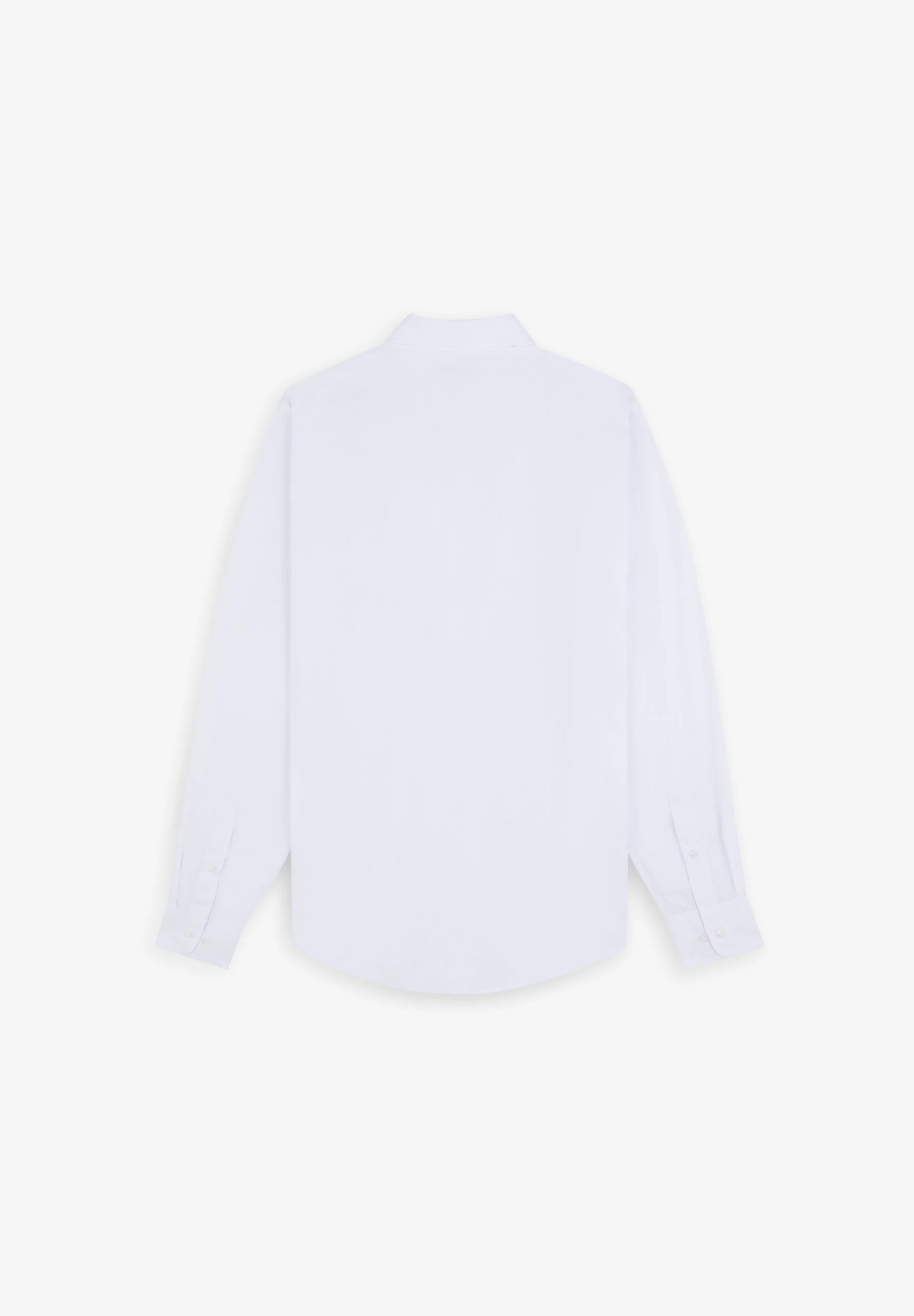 SLIM FIT CONTRAST EMBROIDERED SHIRT - Image 2