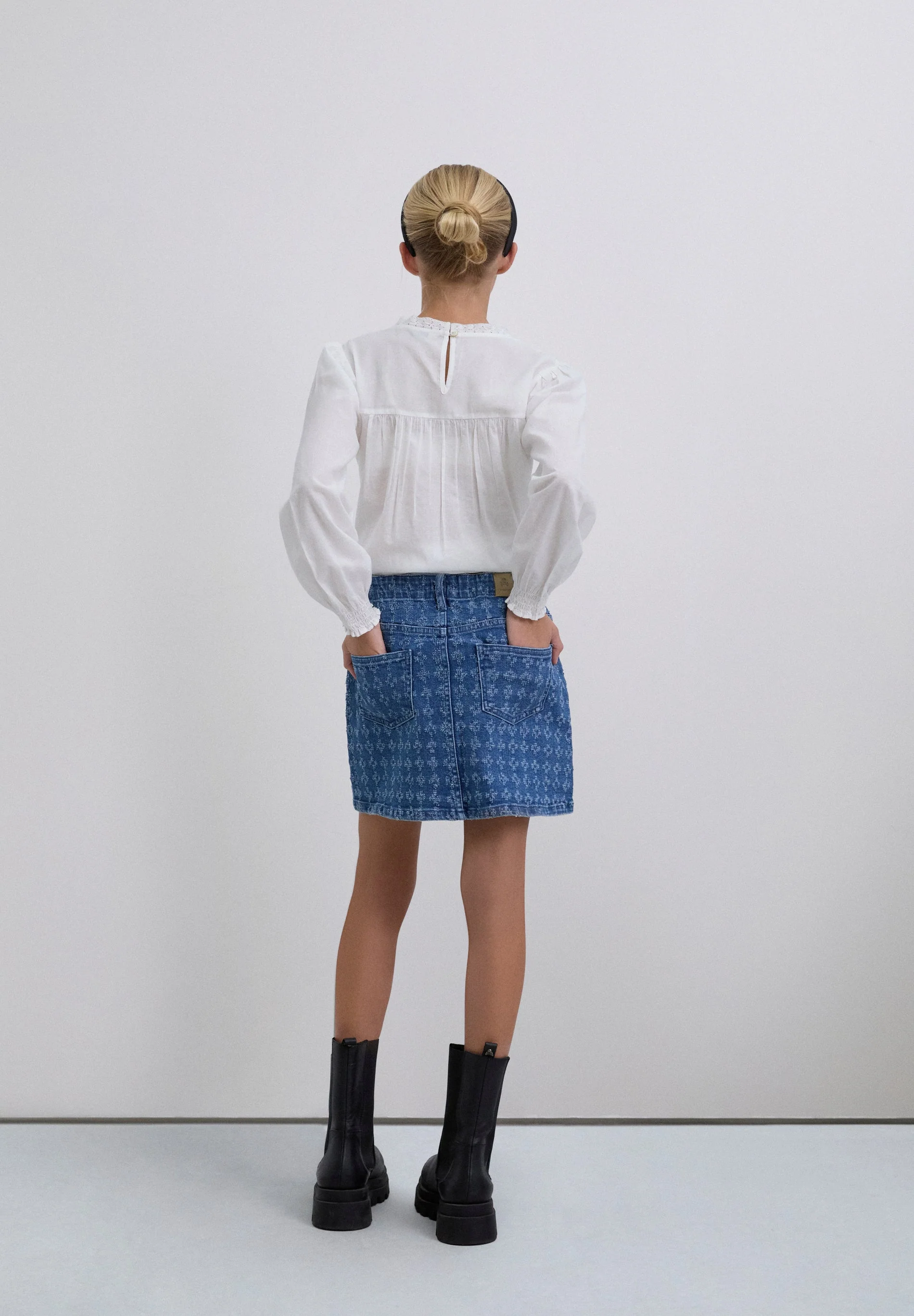 SCLASER DENIM SKIRT GIRLS - Image 6