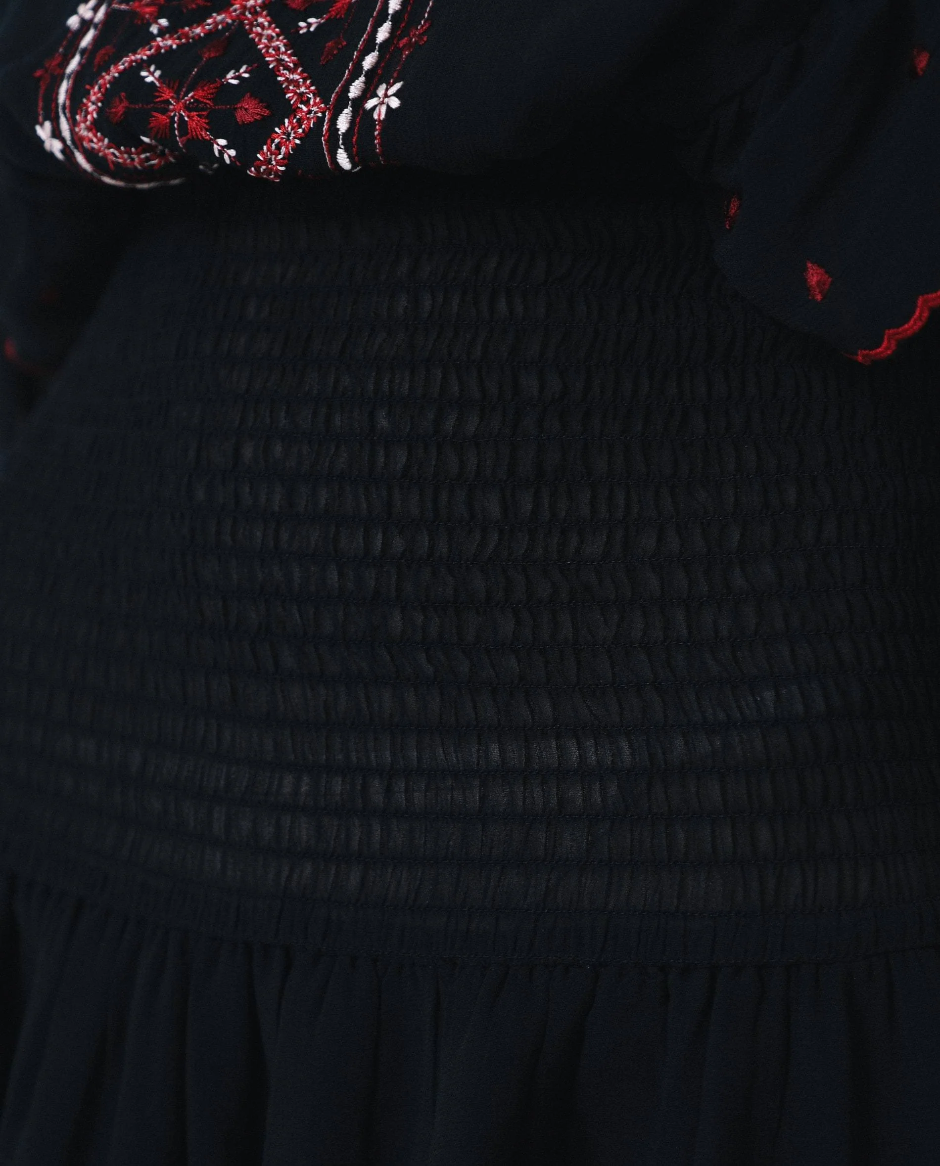 MINI DRESS WITH EMBROIDERY - Image 8