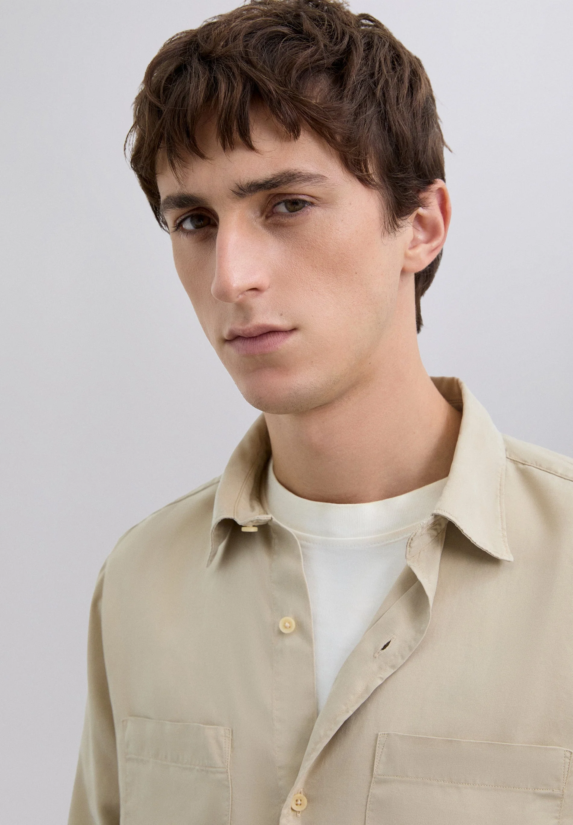 SLIM FIT COTTON SHIRT - Image 4