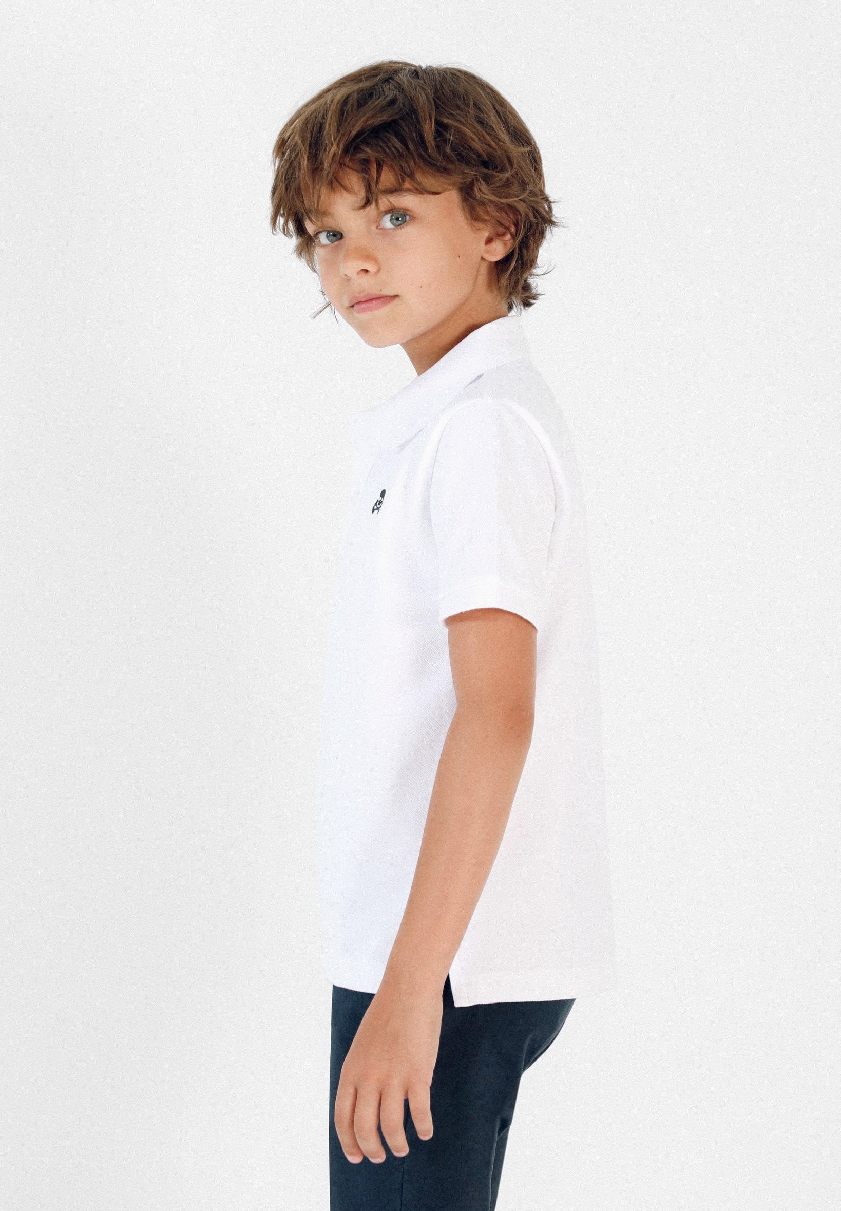 BASIC SKULL POLO SHIRT - Image 2
