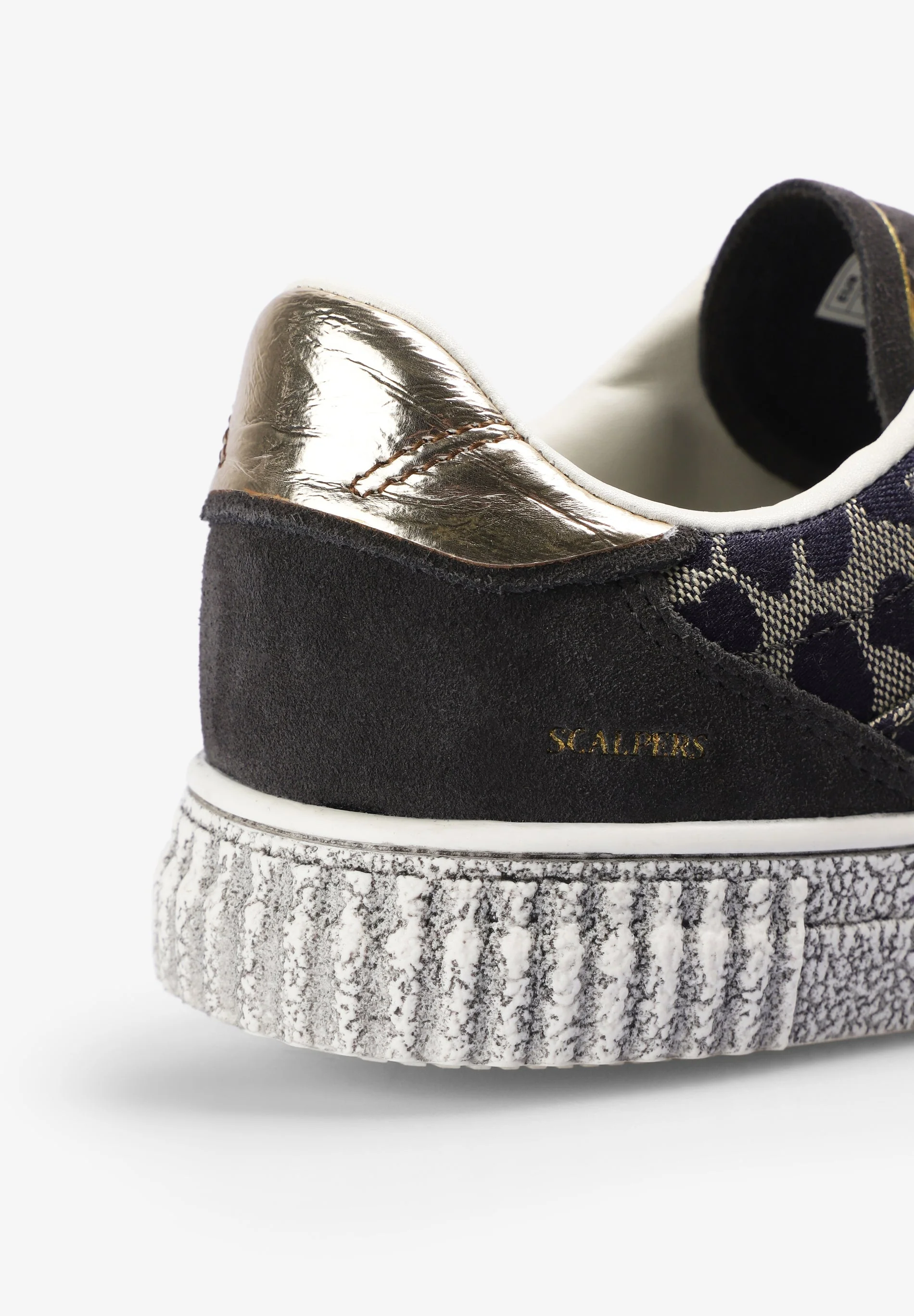 SKULL SNEAKERS WITH ANIMAL PRINT - Image 5