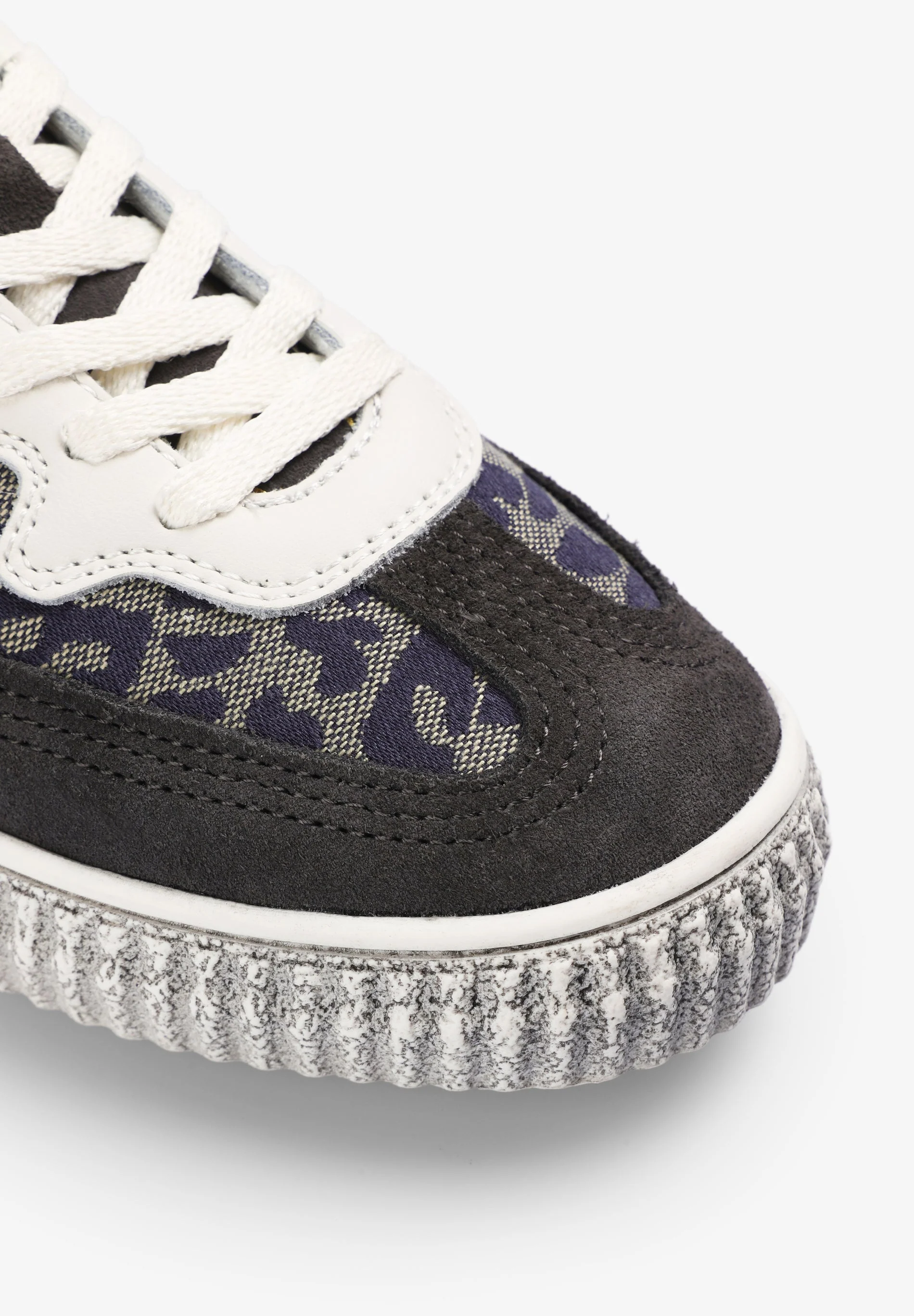 SKULL SNEAKERS WITH ANIMAL PRINT - Image 7