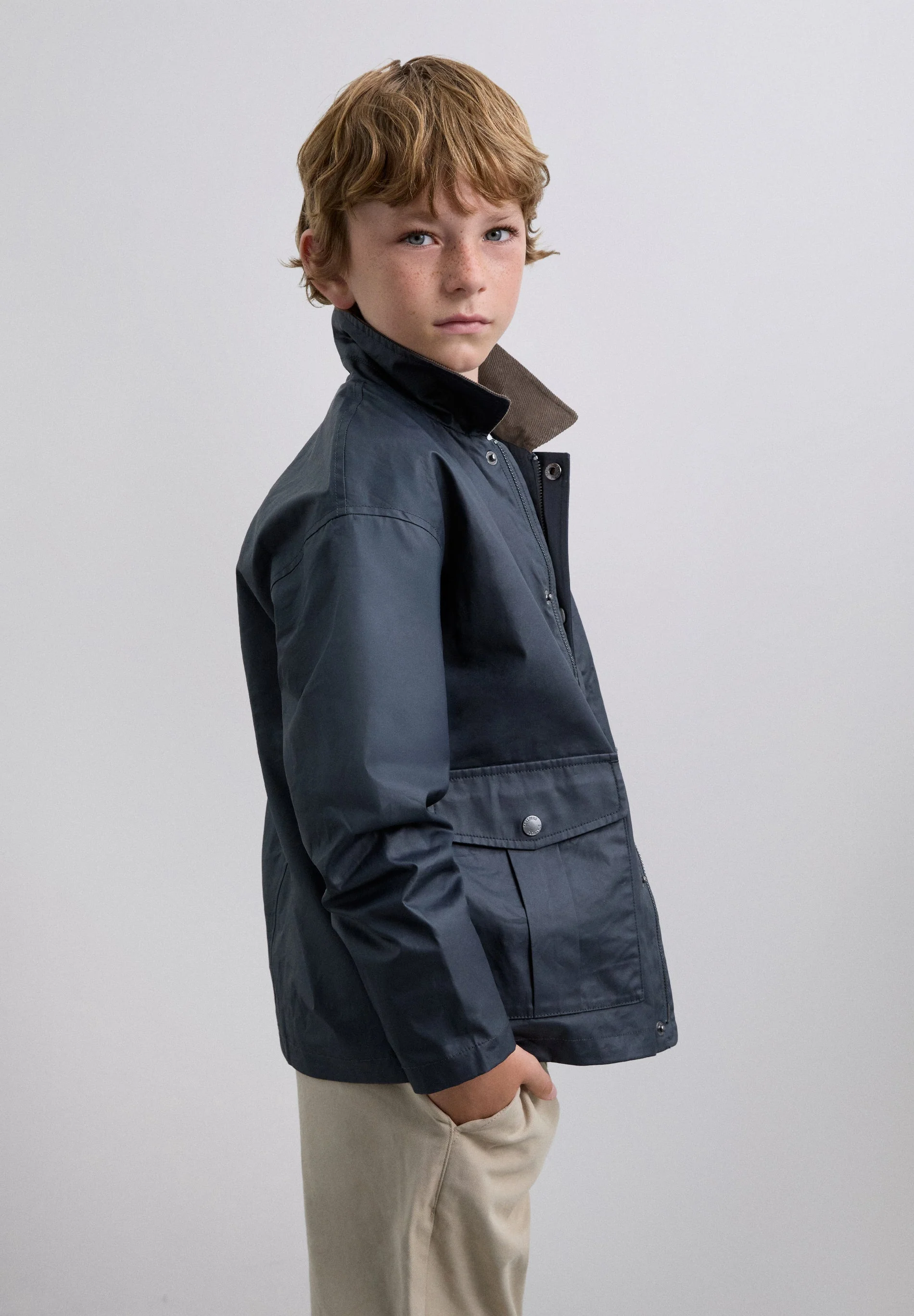 JACKET WITH SHIRT COLLAR - Image 4