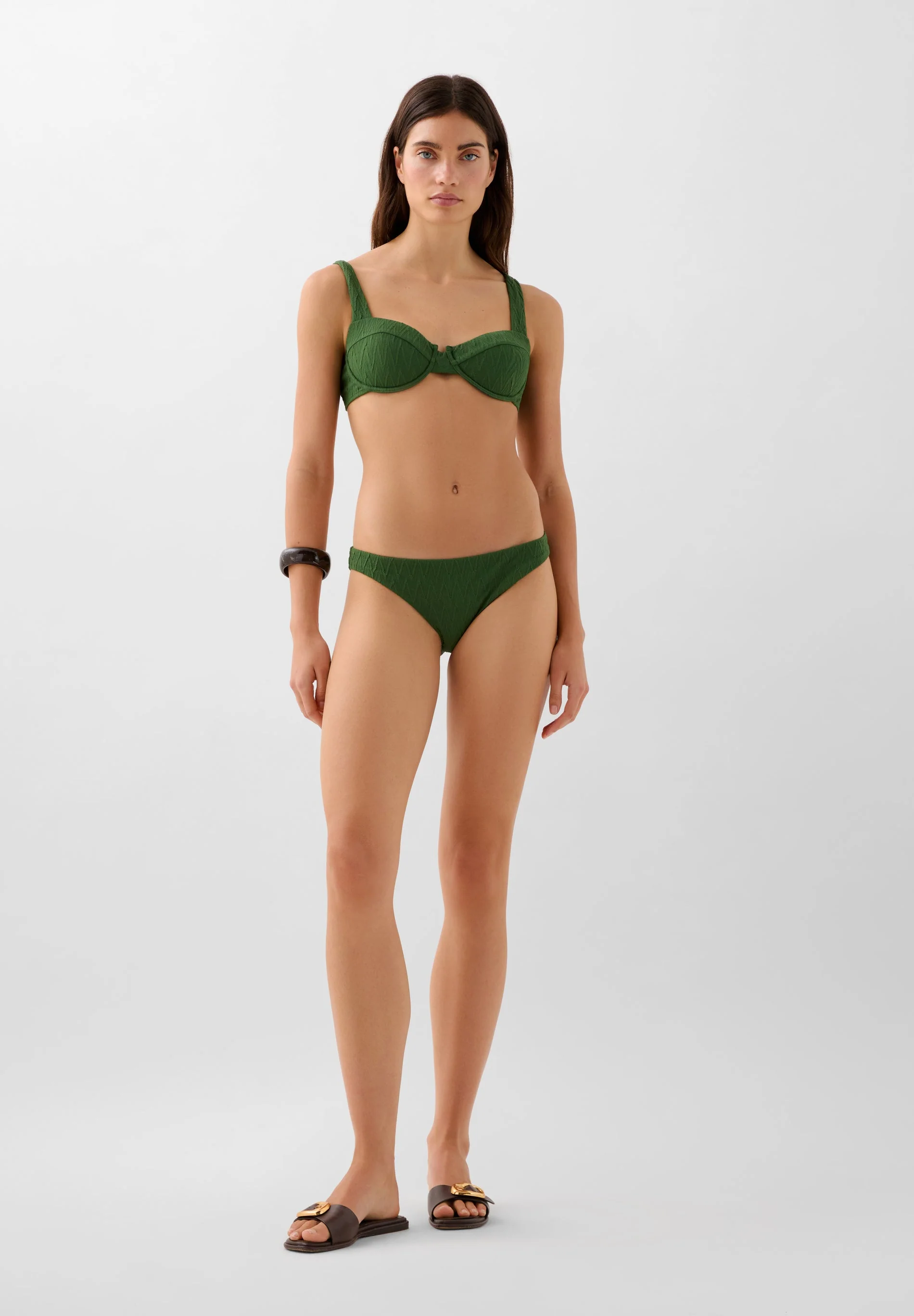 GREEN BALCONETTE BIKINI TOP | ROBIN X SCALPERS - Image 4