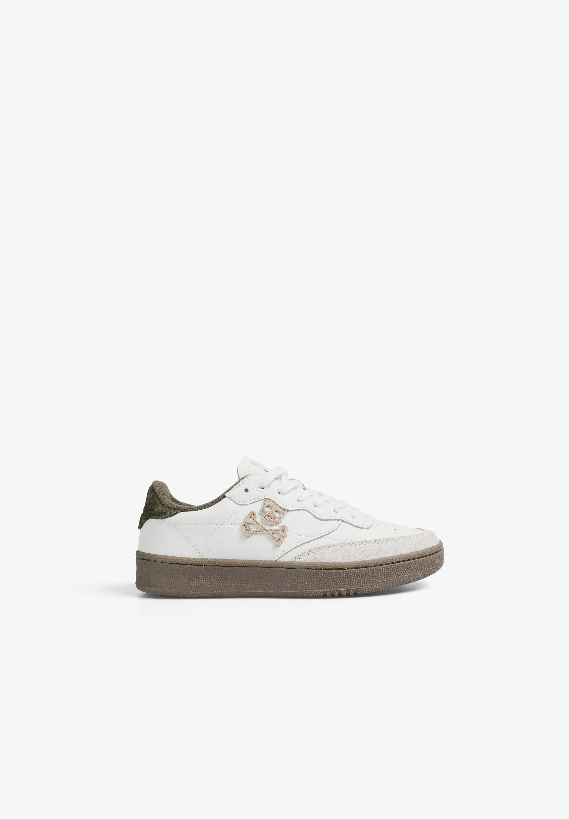 LEATHER SKULL SNEAKERS - Image 2