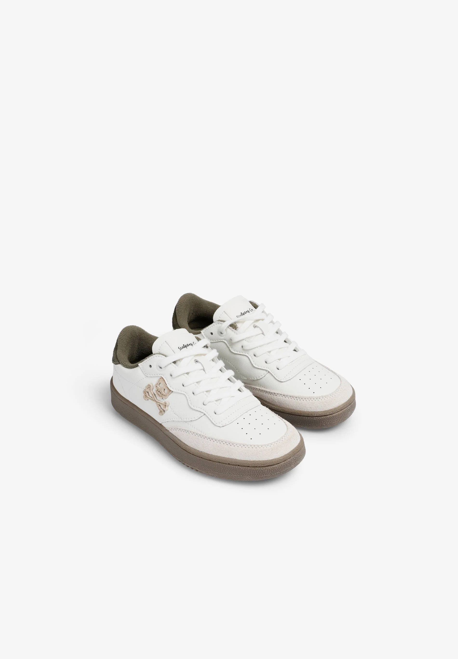 LEATHER SKULL SNEAKERS - Image 3