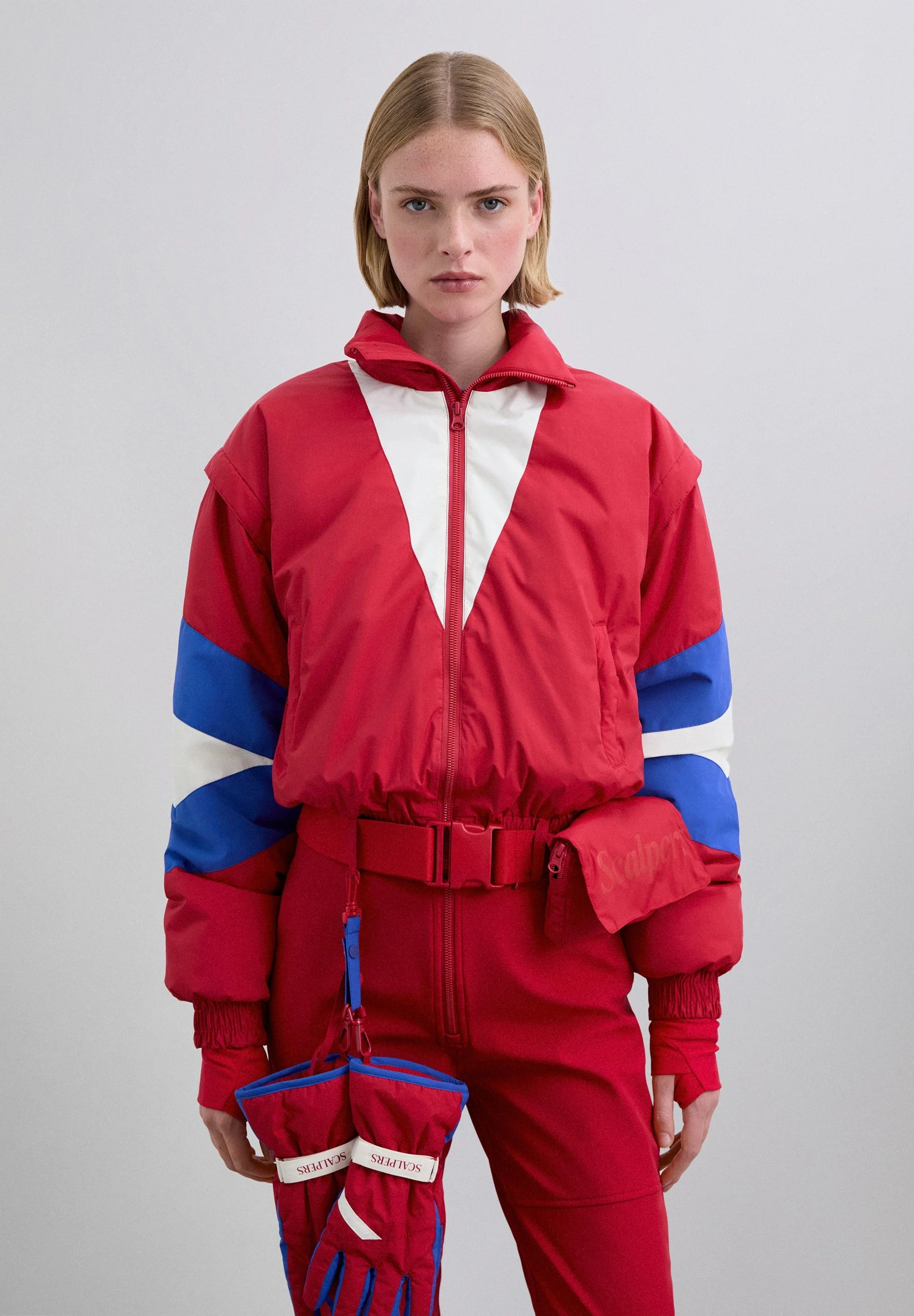 SCSKI RED JUMPSUIT - Image 3