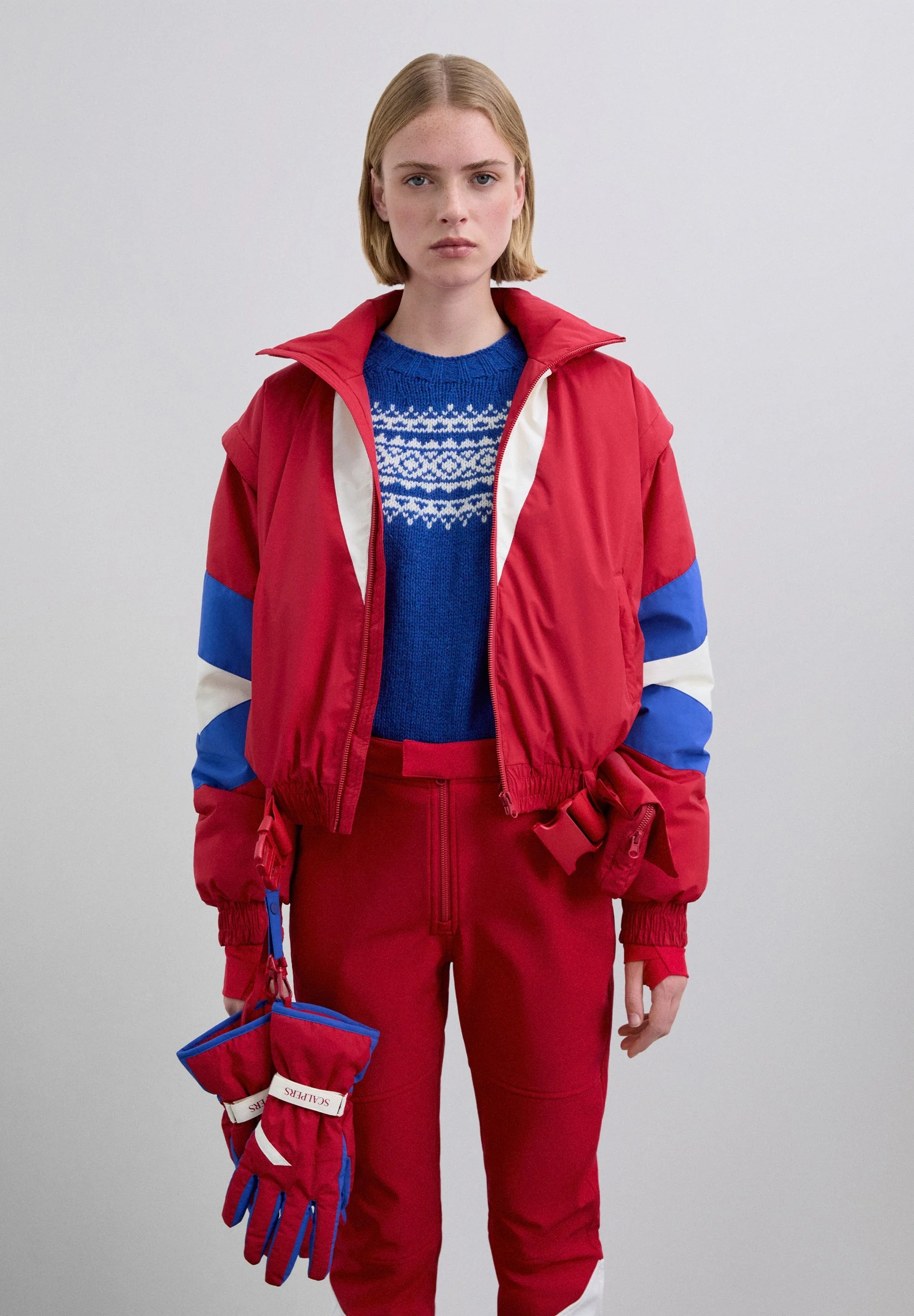 SCSKI RED JUMPSUIT - Image 4